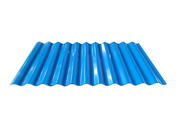 70mm Shaft Diameter 5.5kw Colored Glaze Steel Corrugated Sheet Roll Forming Machine