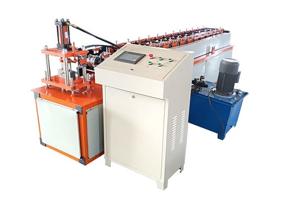 ф60mm Shafts Diameter Roller Shutter Door Roll Forming Machine Hydraulic Guide Column Cutting Mod