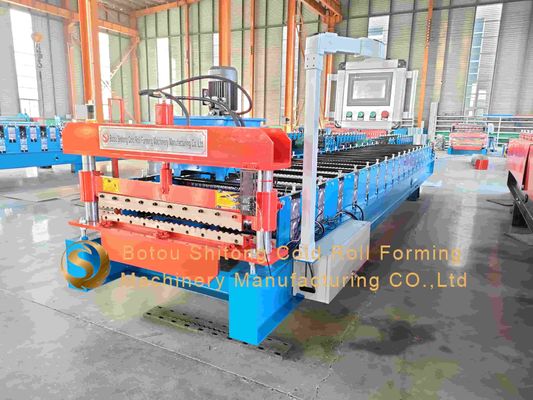 Shaft Diameter Dia 75mm Corrugated Sheet Rolling Machine For Thickness 0.4-0.6mm