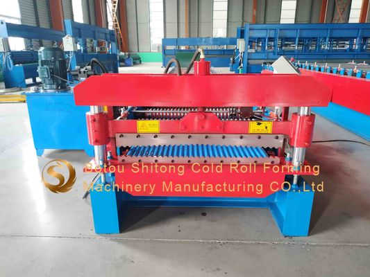 380V/50Hz/3Phase Voltage Corrugated Sheet Roll Forming Machine For Roof And Wall Panel