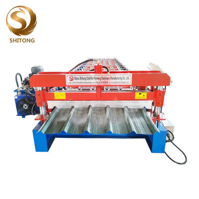 Colored Galvanized Steel Sheet Sheet Metal Roll Forming Machines With Servo Motor Drive Motor And IBR Machine With Curving