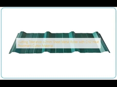 Tolerancia de corte ± 2 mm Roller de chapa de metal con material de corte de tratamiento térmico Cr12